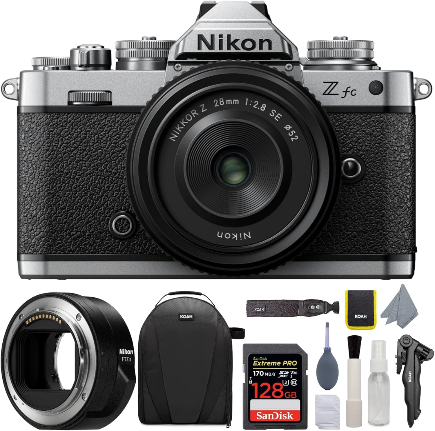 Nikon Z fc DXFormat Mirrorless Camera Body with NIKKOR Z