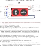 DALY BMS 4S 12 V 120 A Li-ion Module de protection PCB avec fils d'équilibrage BMS pour batterie 18650 12 V - 6