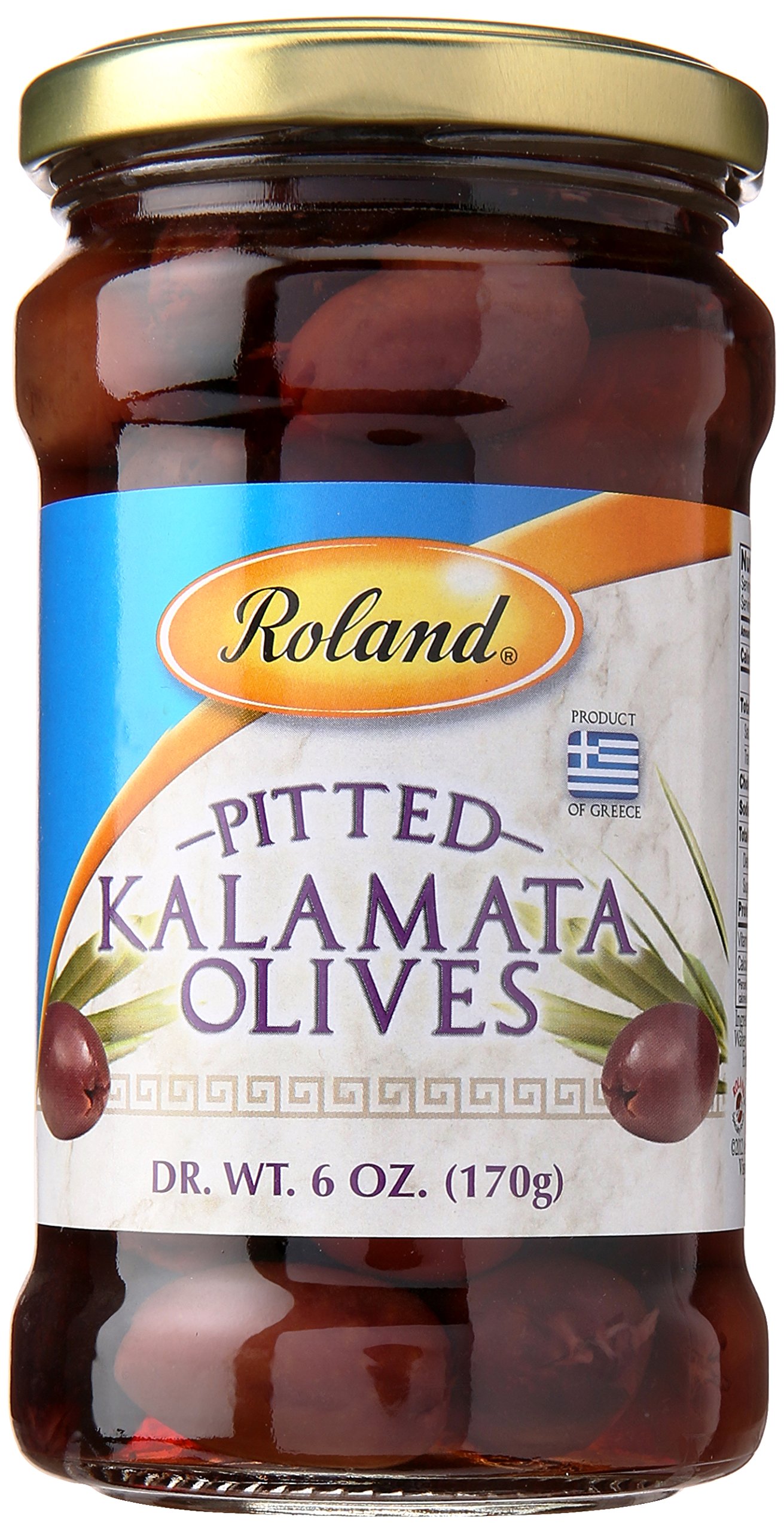 Roland Pitted Kalamata Olives, 6 oz