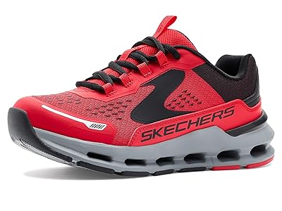 SKECHERS KIDS Glide-step Plus Vista-pace 404161l (little Kid/Big Kid) Boys Shoes Red/Black