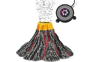 Volcanic Wonder: Uniclife Aquarium Volcano Ornament Kit