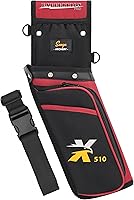 Vista 13 de SUNYA X510 Carcaj de Flechas para Campo y Competencia de Cadera Carcaj de Tiro con Arco de 3 Ranuras Sin Ruido con Sistema de Almacenamiento