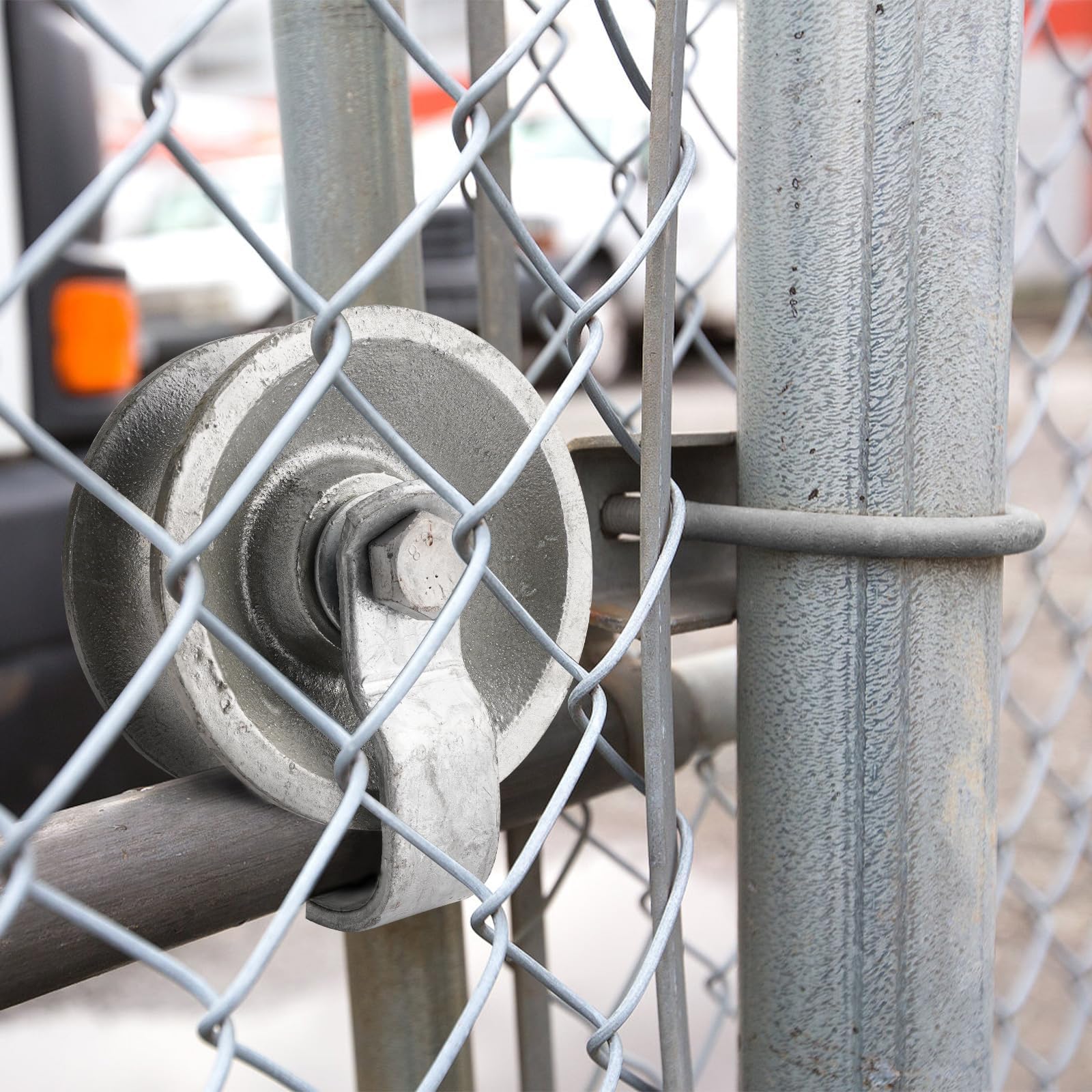 Sliding Gate Rollers - 5" Pipe Track Wheels -4 Sliding Gate Rollers - 5" Pipe Track Wheels -4