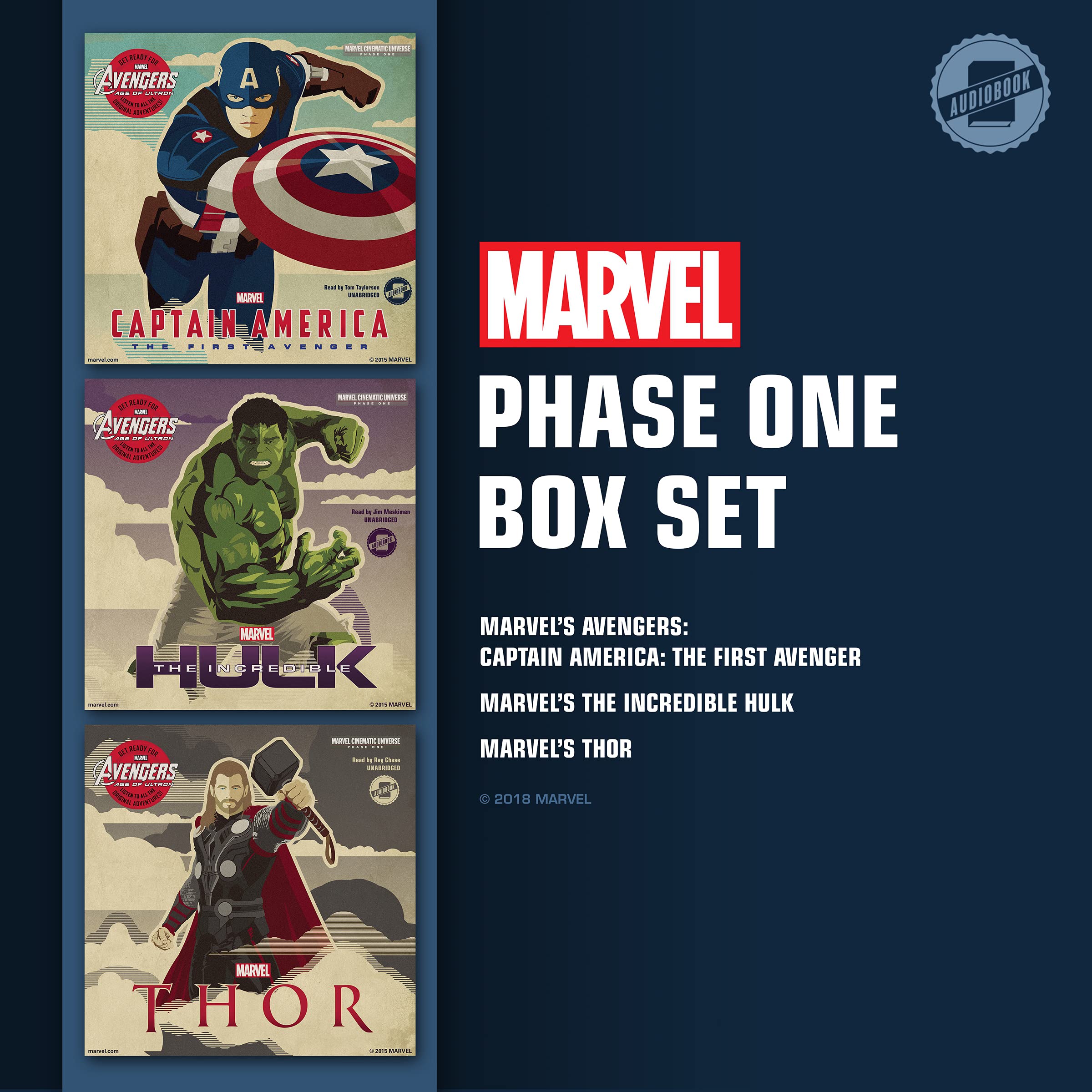 Cover art for Marvel's Phase One Box Set