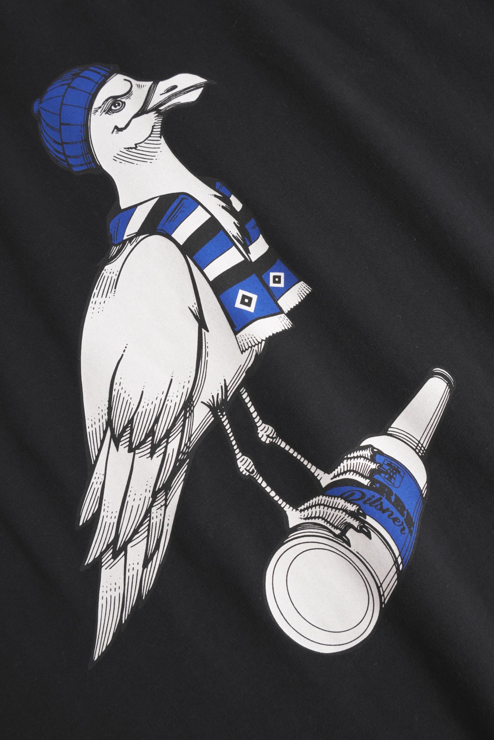 derbe Herren T-Shirt HSV Möwe HSV Fanartikel Hamburger Sportverein