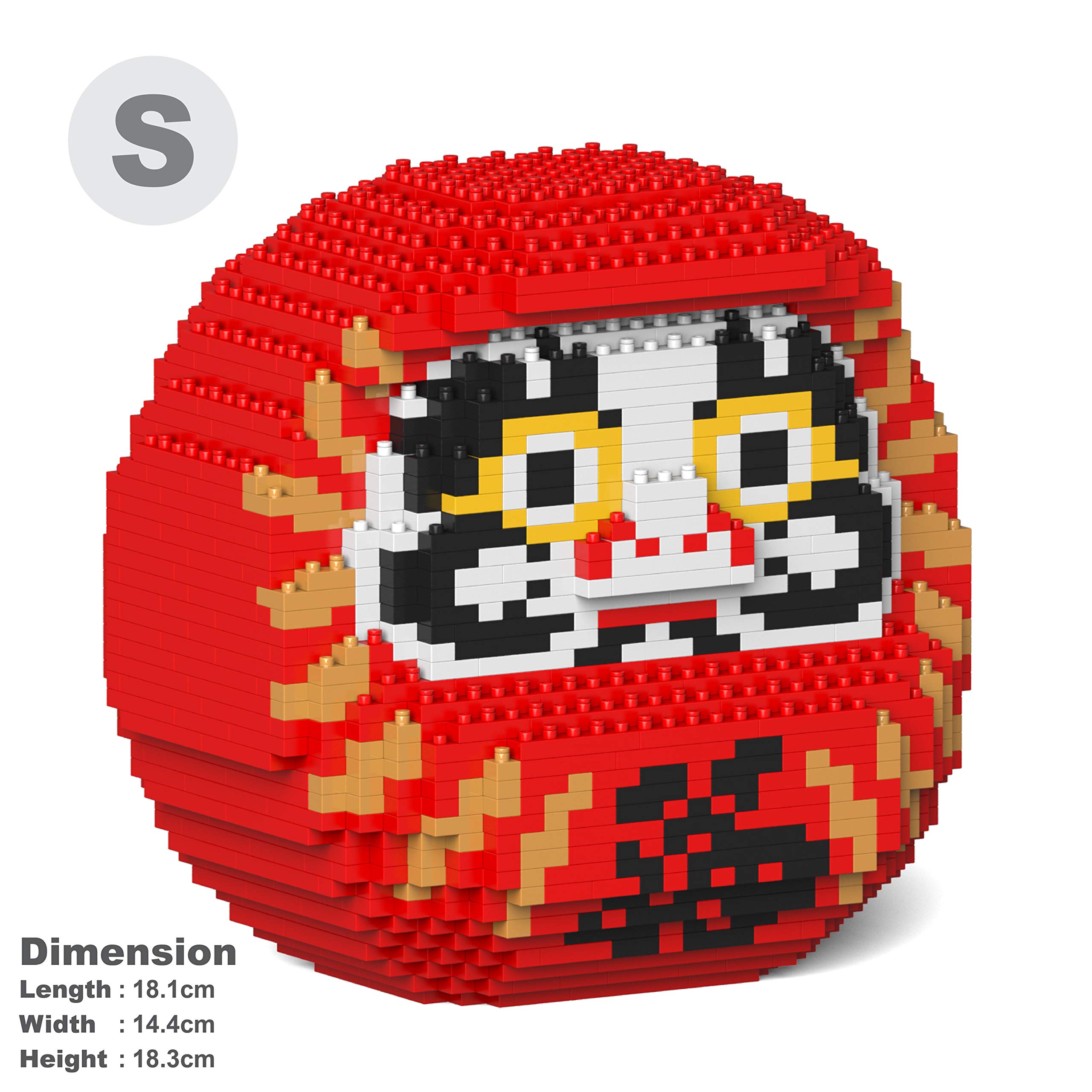 Amazon.co.jp: JEKCA ジェッカブロック だるま 02S-M01 ST28JPY03-M01