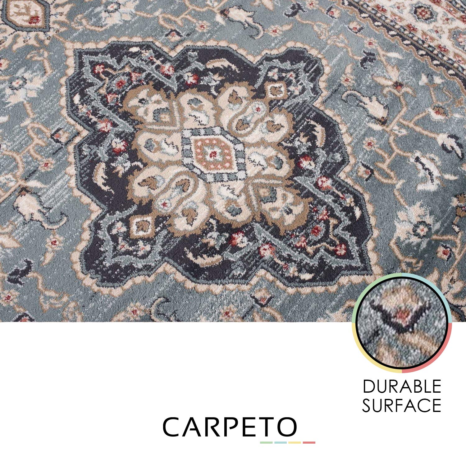 Carpeto Rugs Vloerkleed Oriëntaals - Tapijten Oriëntaals Patroon