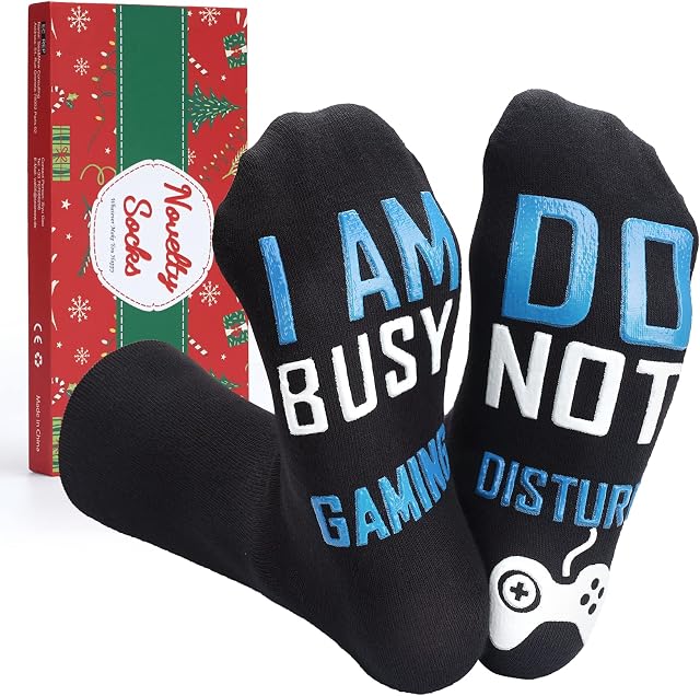 EastPin Gifts Novelty Funny Socks - Stocking Fillers for Teenage Boys Girls Mens Womens Gifts for Christmas Birthday Personalised Gifts for Men Women Him Dad