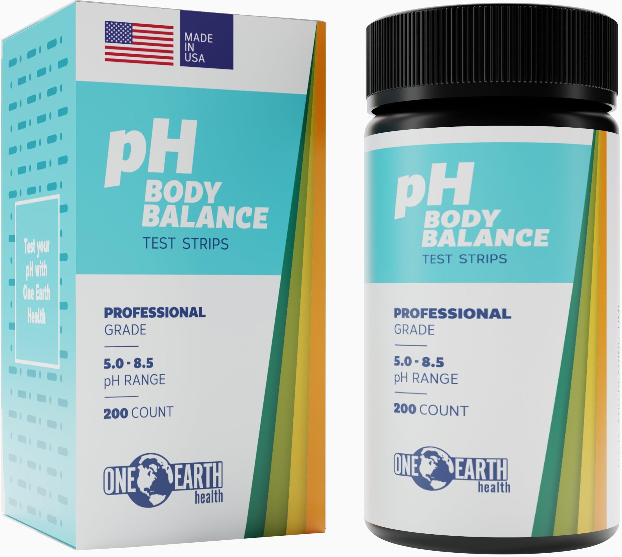 Ph Test Strips: 200 Count (5.0-8.5 Range) Made in USA. Get The Most Accurate ph Test Strips for Urine and Saliva. Full Customer Support. Best pH Test Strips in The Market
