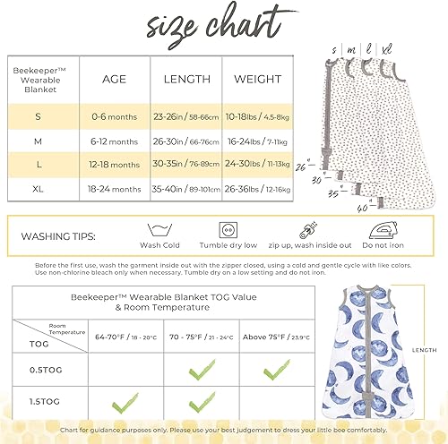 Miniatura 2 de Burt's Bees Beekeeper - Manta unisex para bebé, de algodón 100% orgánico para usar