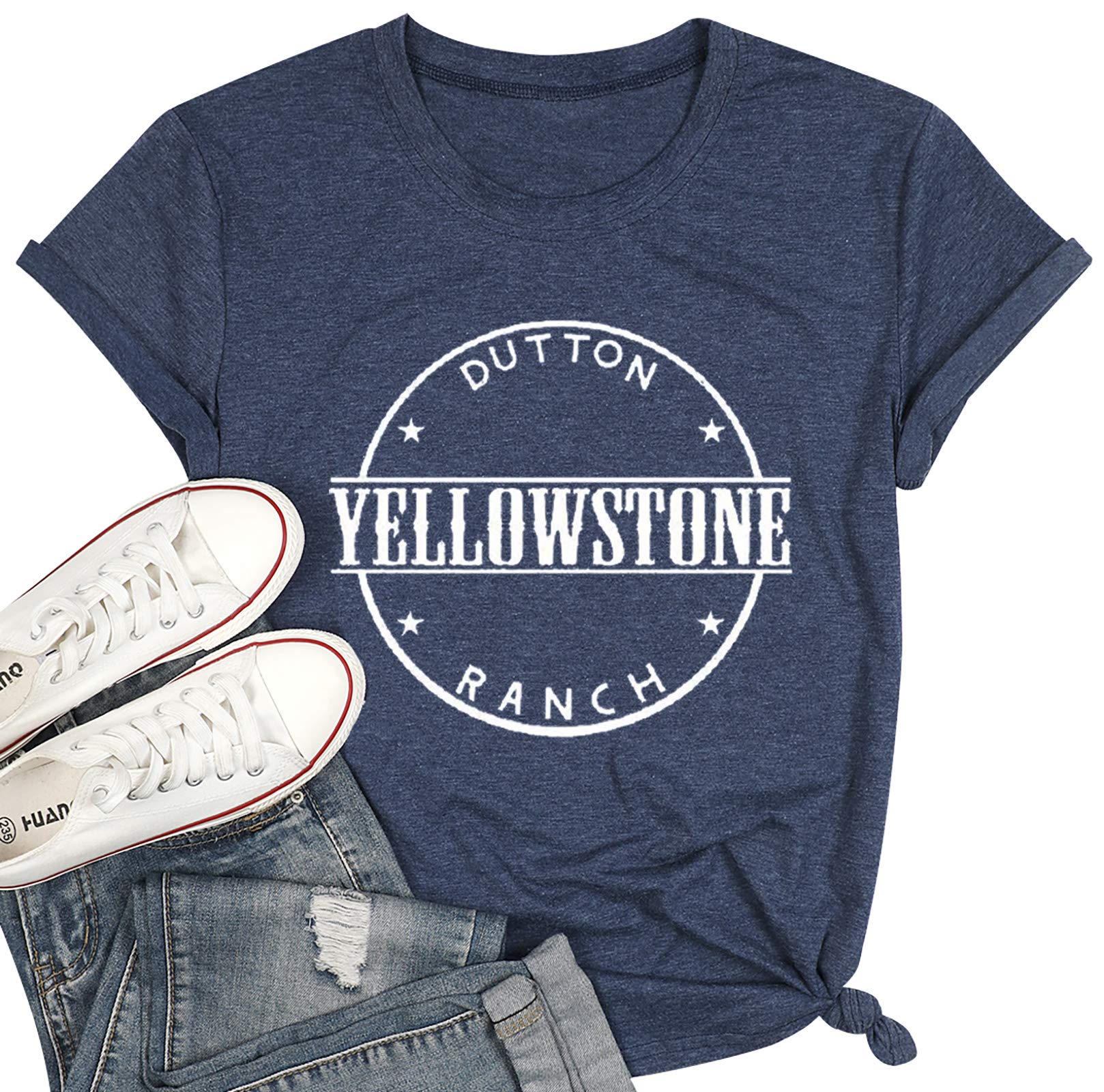 FASHGL Nature Shirt Vantage T-Shirt Women Funny Graphic Tee Short Sleeve Tee Shirt