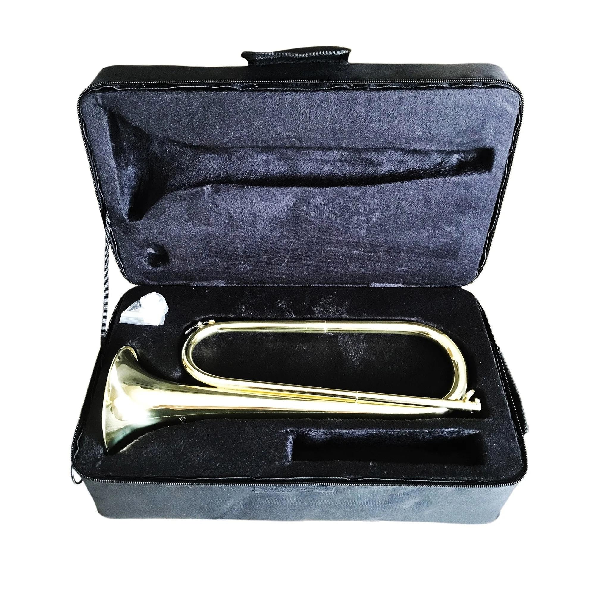 Standard Trompeten Bb-Trompete Professionelles Edelstahl-Standard-Messing-Musikinstrument Langlebige Trompete