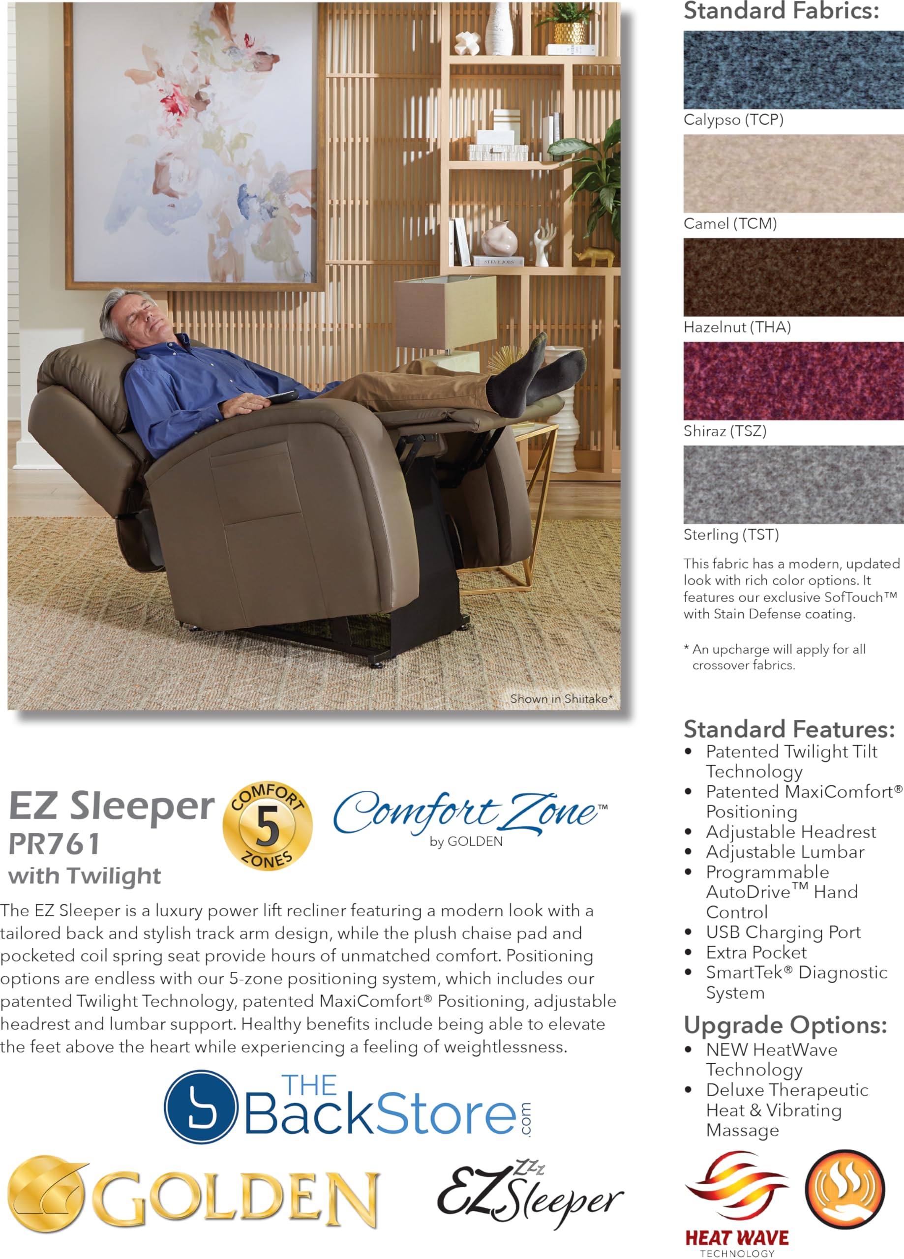 Amazon.com: Golden Technologies EZ Sleeper PR761 Power Lift