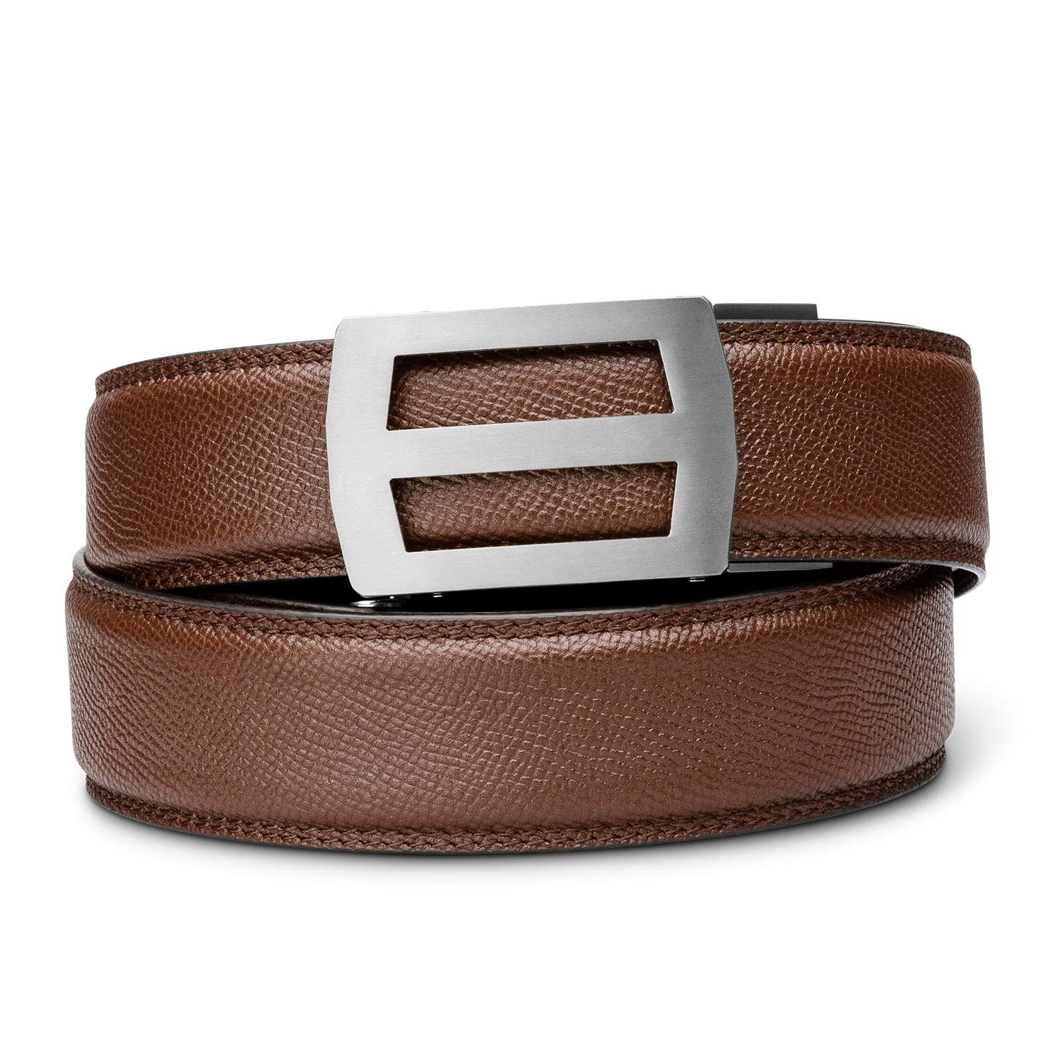 KORE Titanium Track Belts | “Titan” Buckle & Pebble-Grain Belt