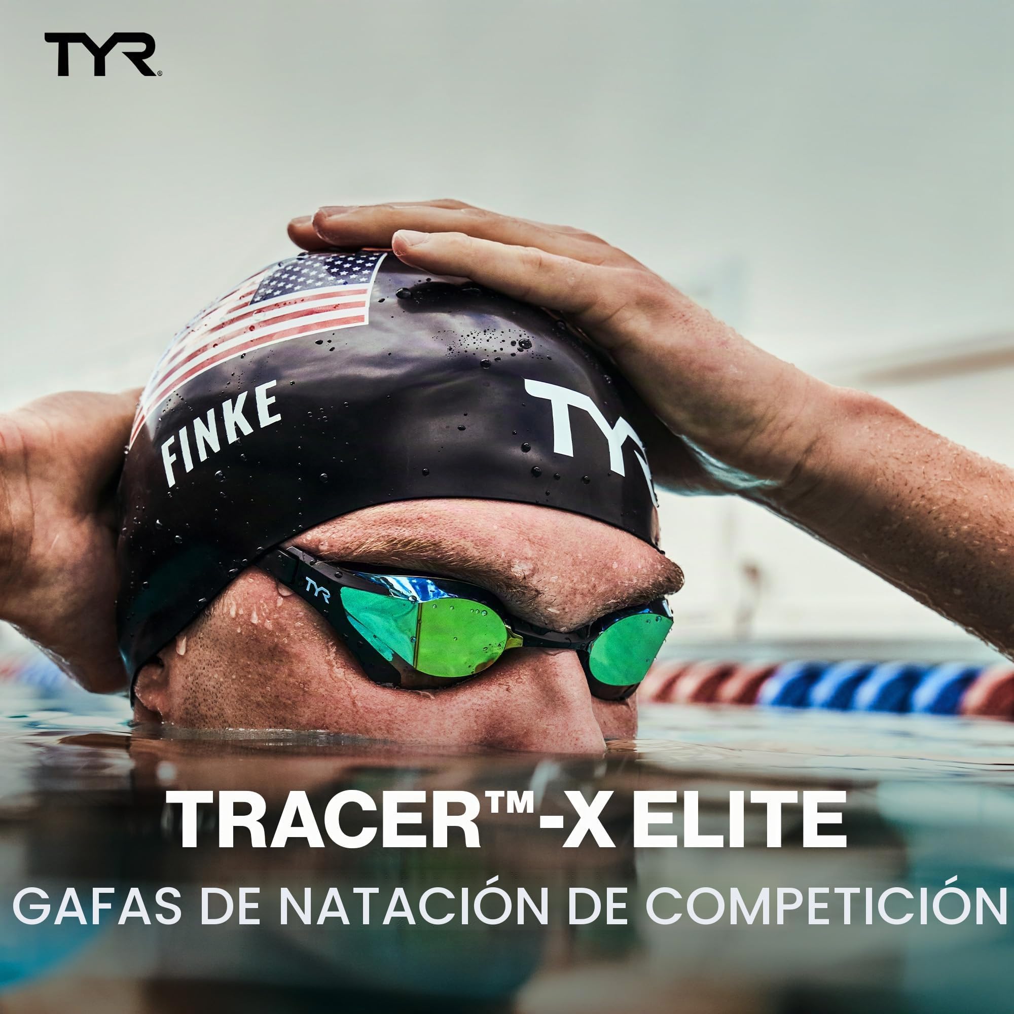 TYR Tracer-X Elite Racing Swim Goggles