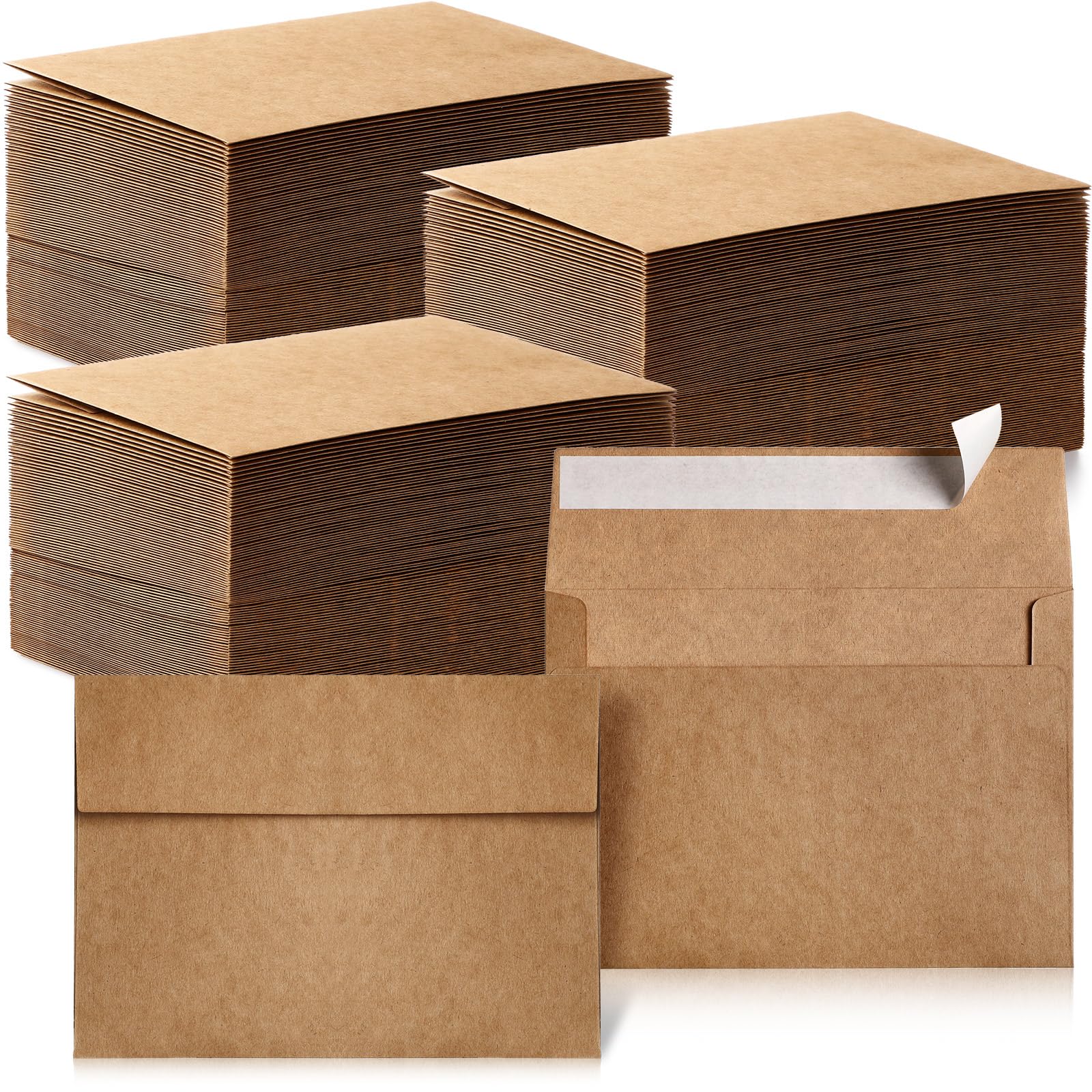 Fainne Kraft Envelopes for Invitation, A4, 4.25 x 6.25 in, 800 Pack