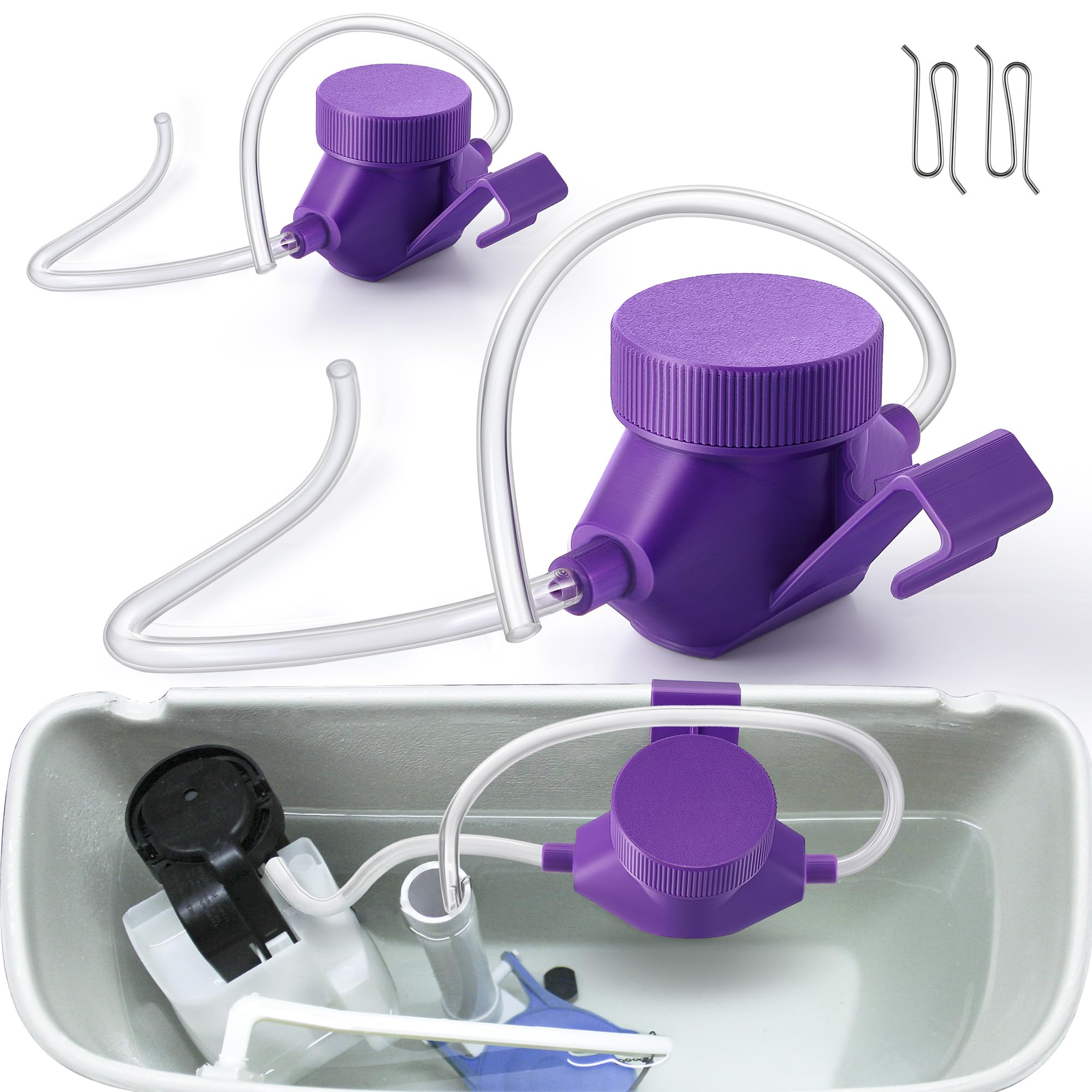 Photo 1 of Meonum Automatic Toilet Bowl Cleaner System, 2 Pack