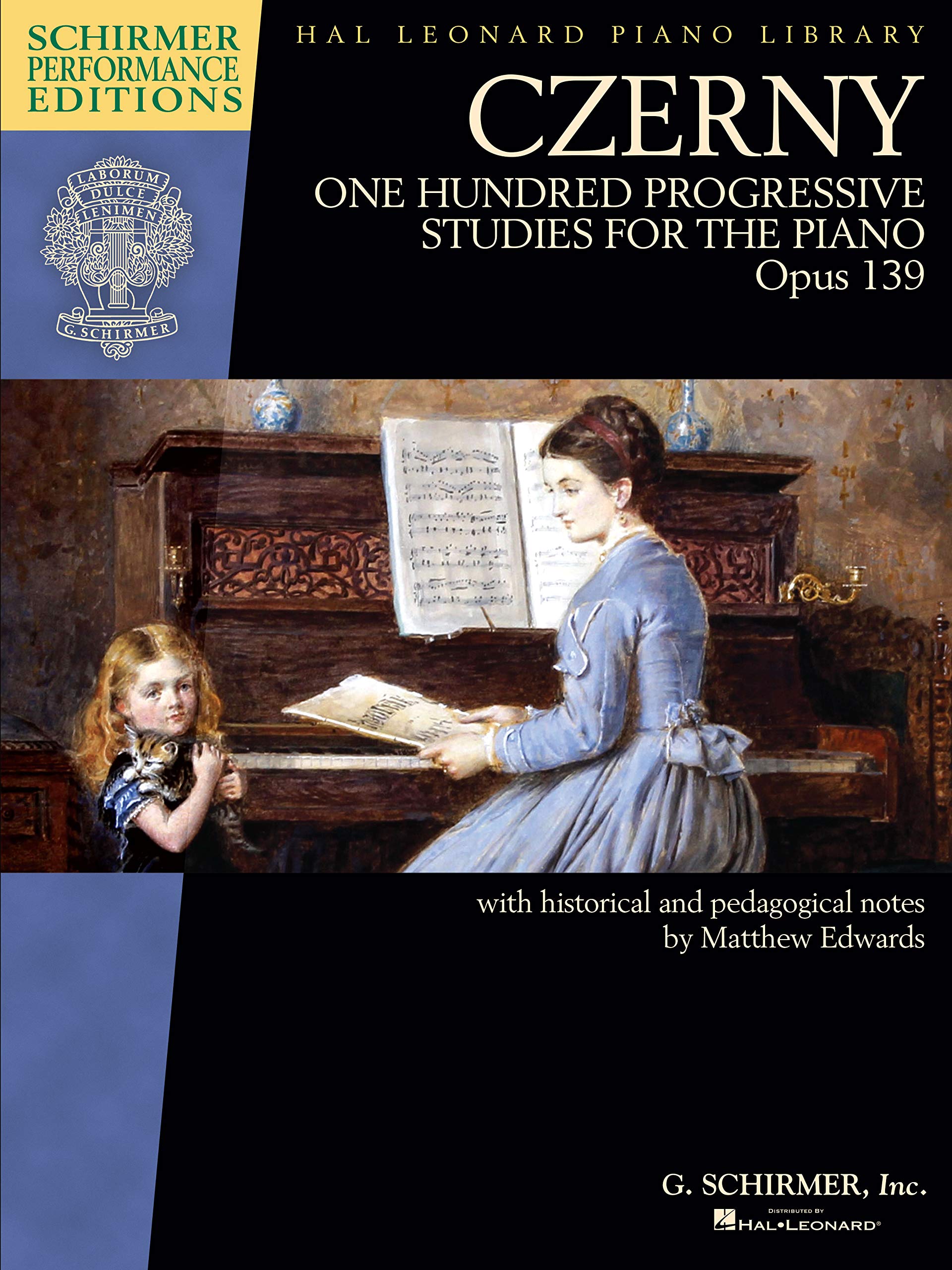 Czerny Op 139 progresser au piano et délier les doigts édition Schirmer