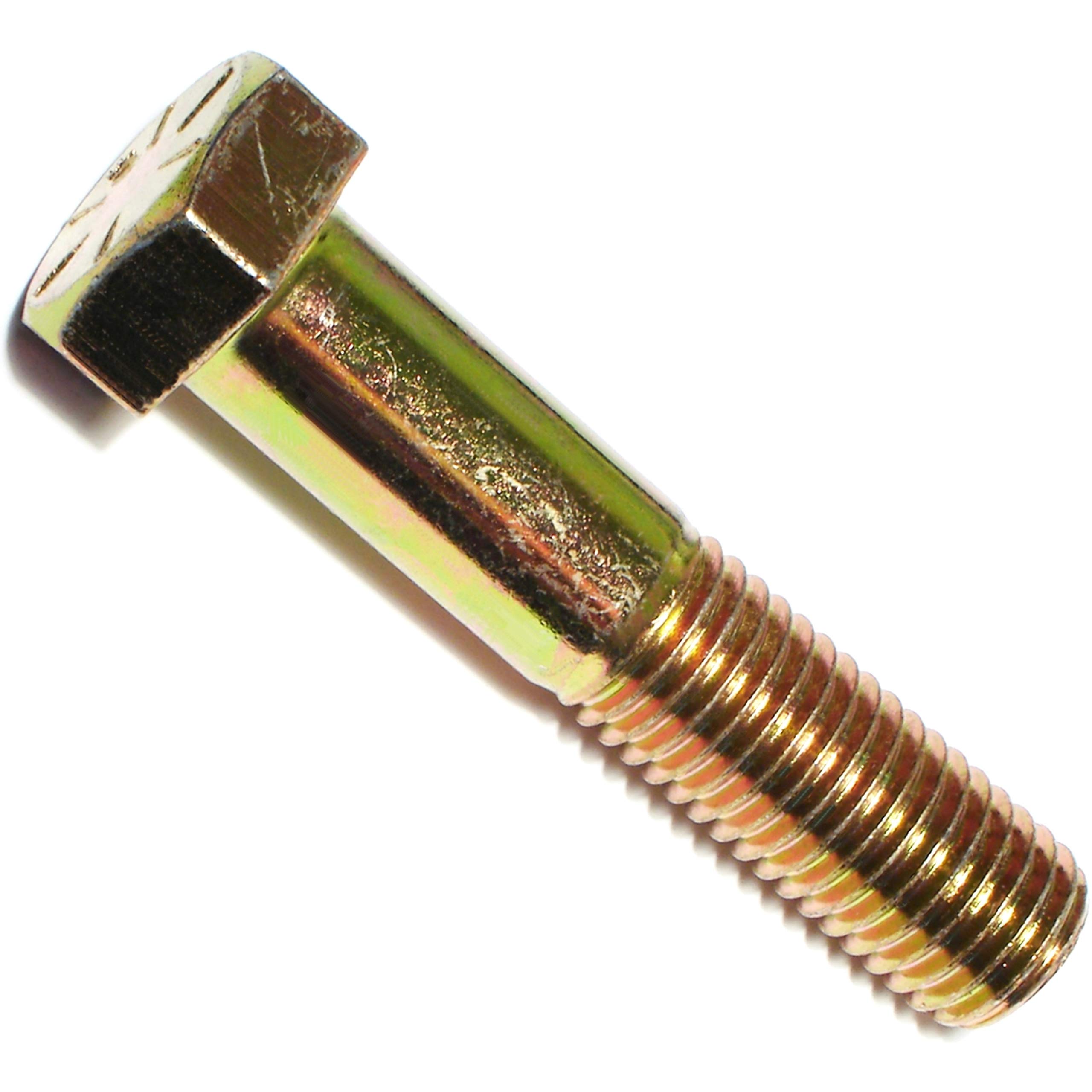 Hard-to-Find Fastener 014973255145 klasa 8 grube śruby z łbem sześciokątnym, 3-1/2 cala, 3-częściowy