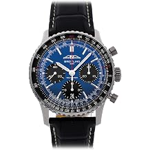 Breitling Navitimer B01 Chronograph Automatic Chronometer Blue Dial Mens Watch AB0139241C1P1
