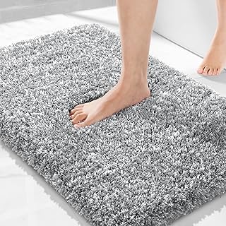 Yimobra Bathroom Rugs Non Slip Washable 32x20, Ultra Soft and Water Abso...