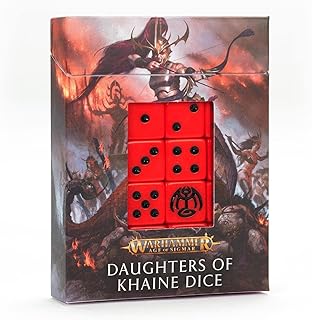 Games Workshop: Age of Sigmar - Daughters of Khaine Dice Set (85-23)