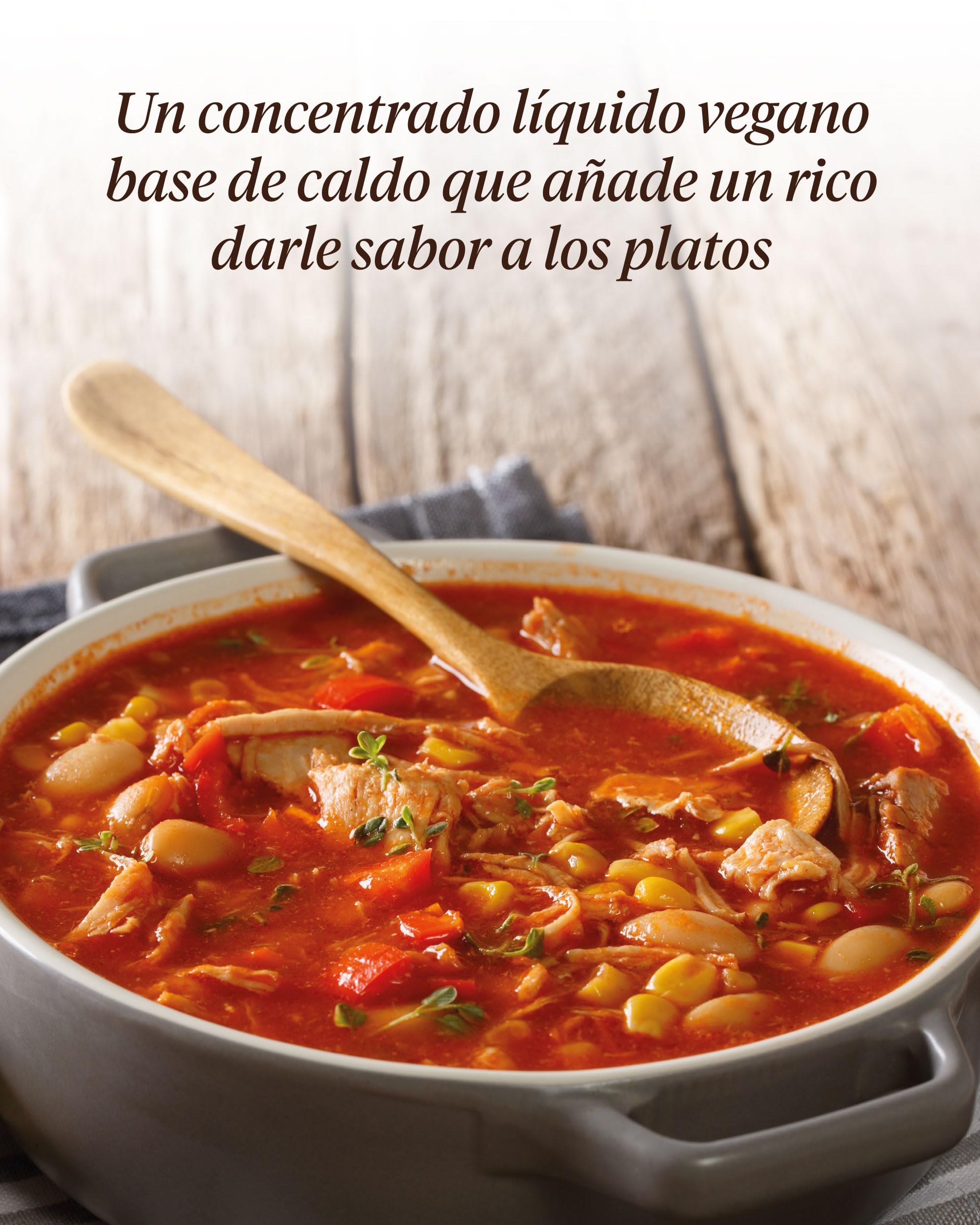 Yondu Concentrado de Caldo Vegetal 275ml - Salsa Vegetariana a Base de Plantas