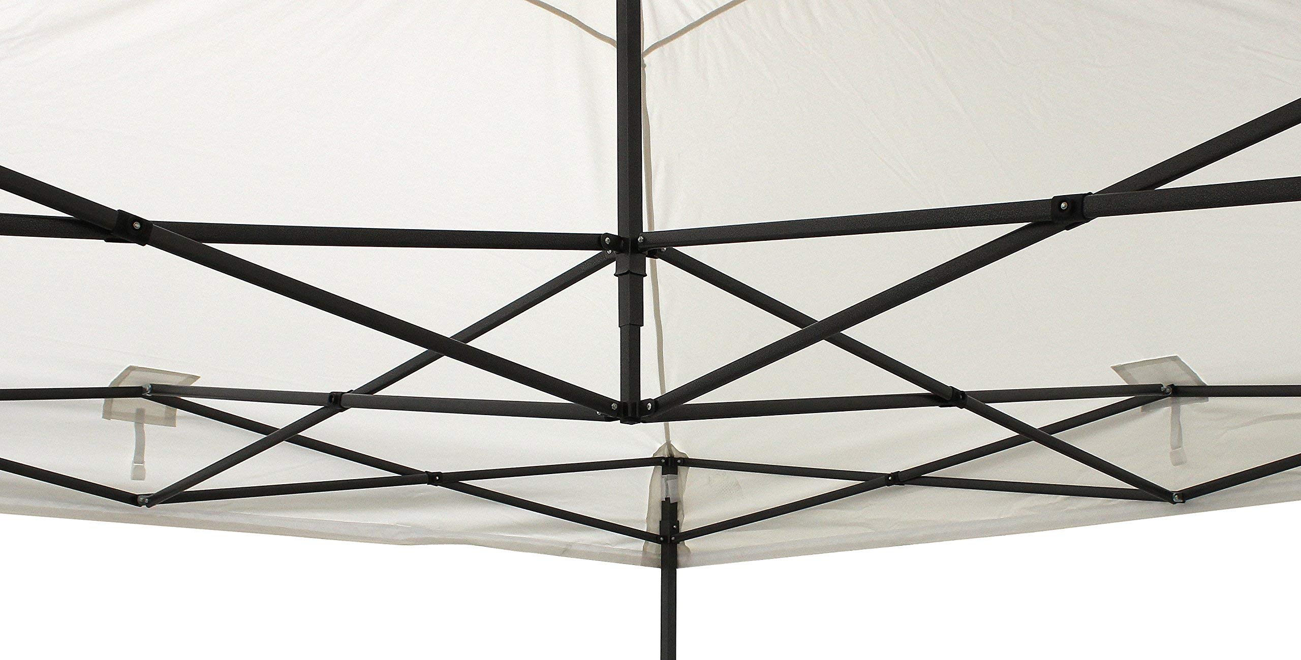 All Seasons Gazebos 3x3m Totalmente Impermeable Pop up Gazebo Incluye 4 Paredes Laterales - Blanco