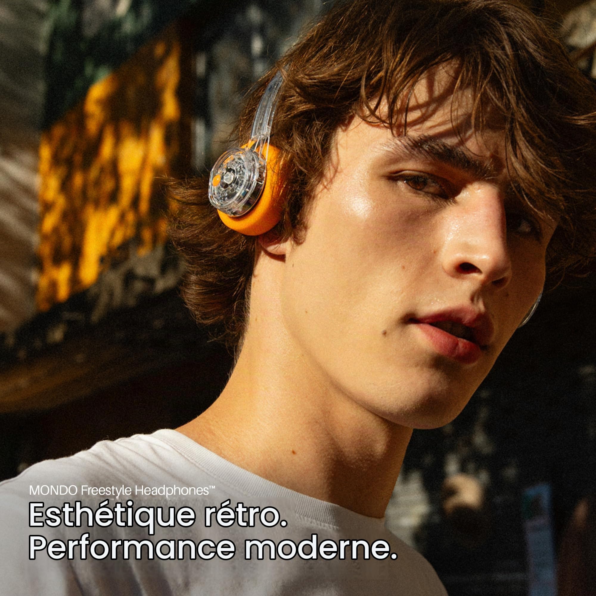 Mondo by Defunc Freestyle On-Ear Bluetooth 5.3 Headset Greige