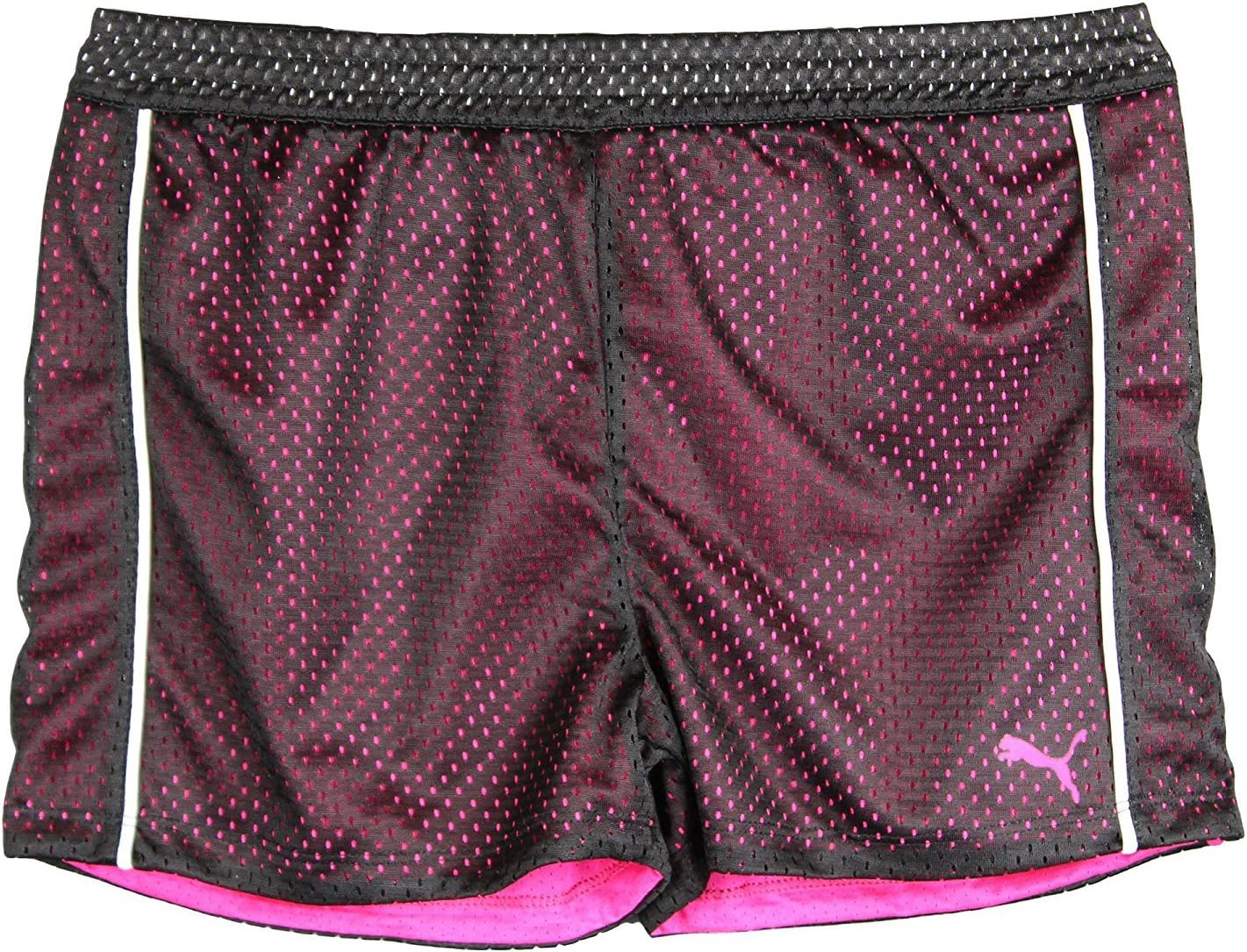 Big-Girls Mesh Athletic Breathable Tech Active Yoga Gym Playground Shorts