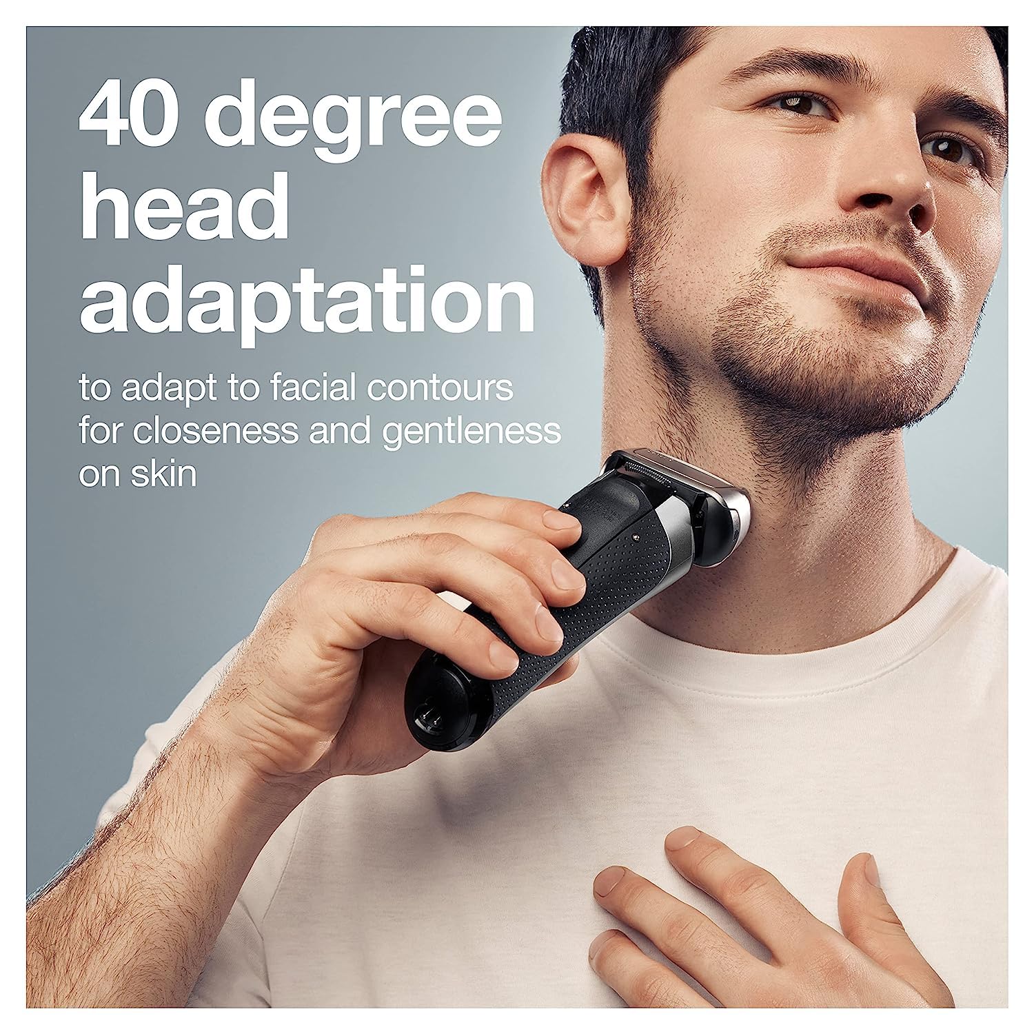 ماشین اصلاح مردانه سری 8 براون مدل 8467cc با پایه شارژ و شستشو