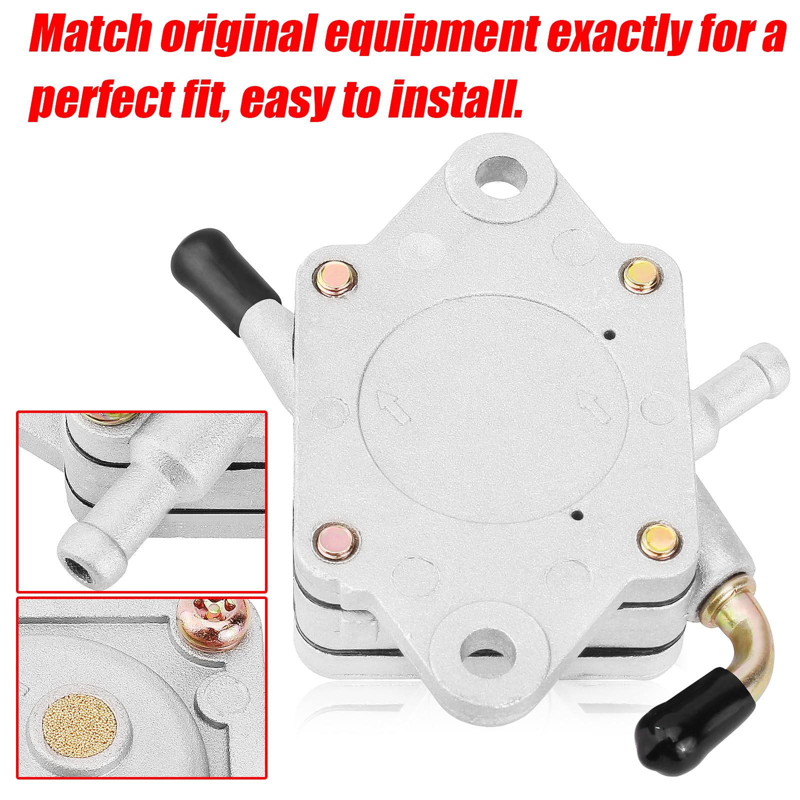 Kraftstoffpumpe für 290FE 350FE Golf Cart Club Car DS Precedent Kawasaki FE290 FE350 Motor 1014523 1014524 Yamaha G8 G11 G14 G16 G20 G22 JN6-F4410-00 JF2-24410-20 GF1 6A G22A Gaspumpe