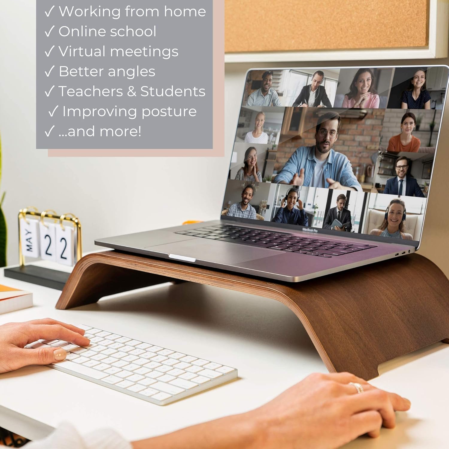 Exclusive Special Maya Marie Wood Monitor Stand Riser Computer Desk Riser + Phone/Tablet Holder - Desktop Raiser for PC, Laptop Stand, iMac Stand, Office Monitors, Workstations, School, Multimedia, Work Meetings One-Day Sale: Up to 40% Off Maya Marie Wood Monitor Stand Riser Computer Desk Riser + Phone/Tablet Holder - Desktop Raiser for PC, Laptop Stand, iMac Stand, Office Monitors, Workstations, School, Multimedia, Work Meetings