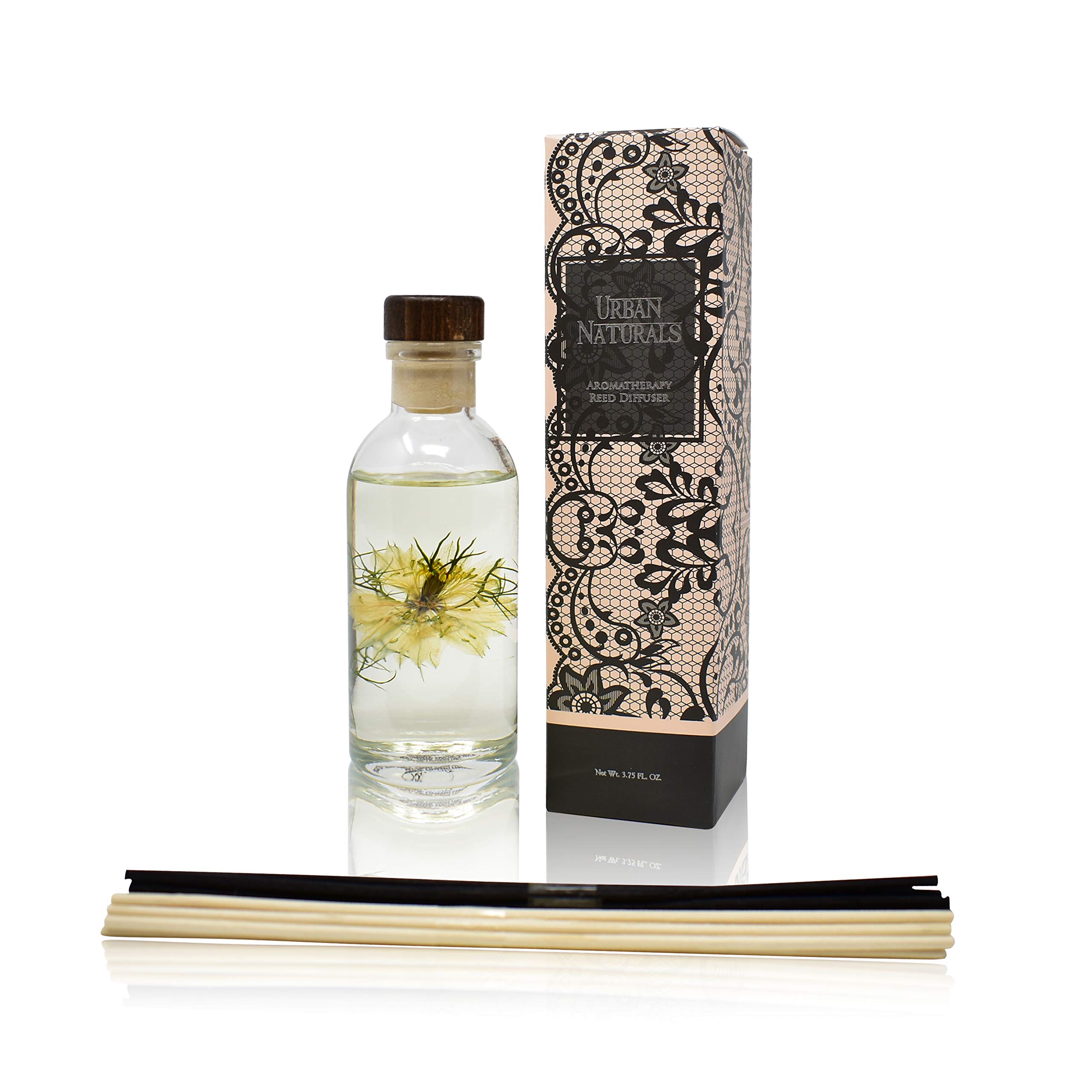 Amazon.com: Urban Naturals Tobacco & Vanilla Reed Diffuser Scented Sticks  Set | Tobacco Leaf, Bergamot, Vetiver, Bourbon and Vanilla Bean Scented  Oils | Decorated with Natural Flowers
