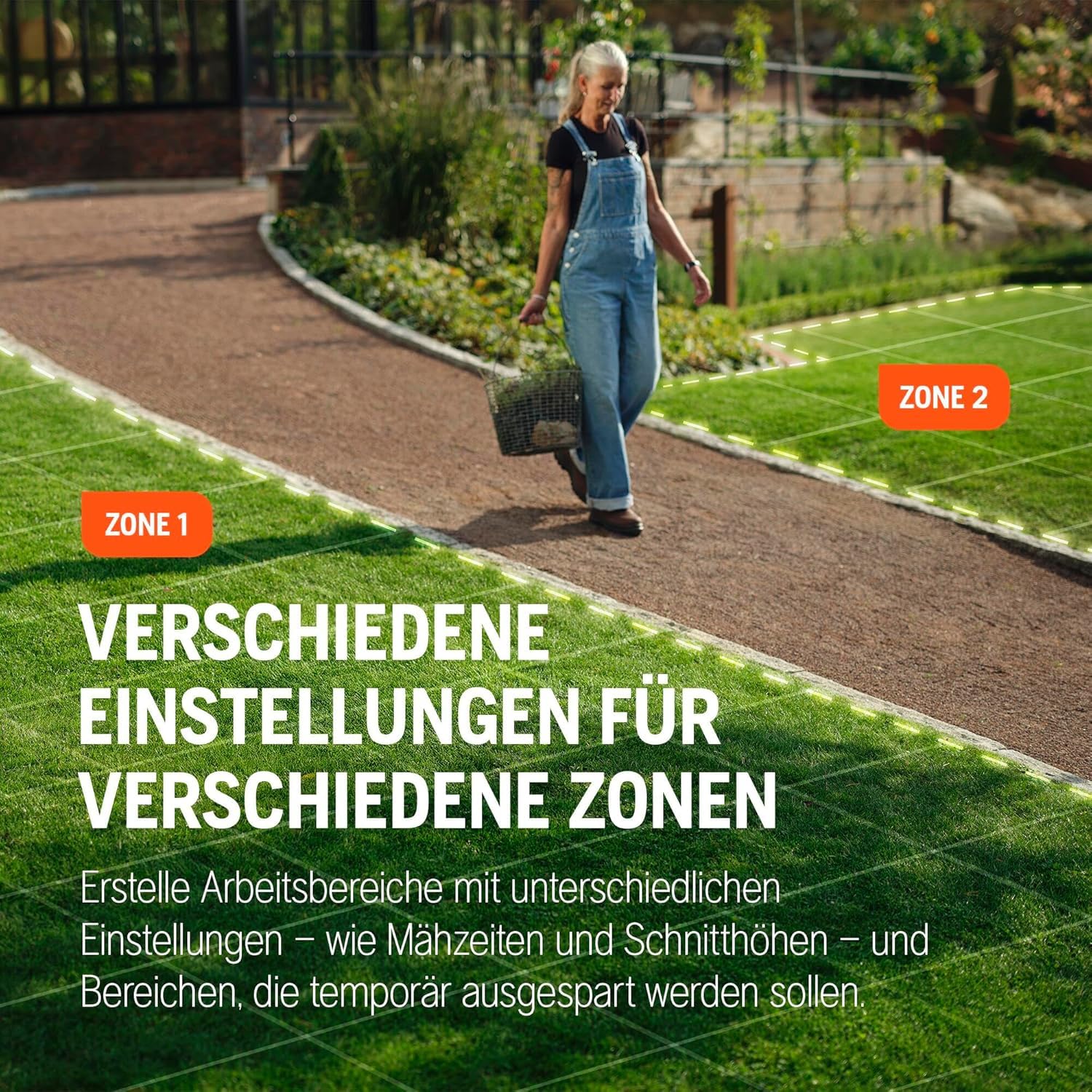 HUSQVARNA Automower® Aspire R6V Mähroboter – ohne Begrenzungskabel, AI Vision, GPS-Navigation, App-Steuerung, virtuelle Zonen, bis 600 m² + Garage