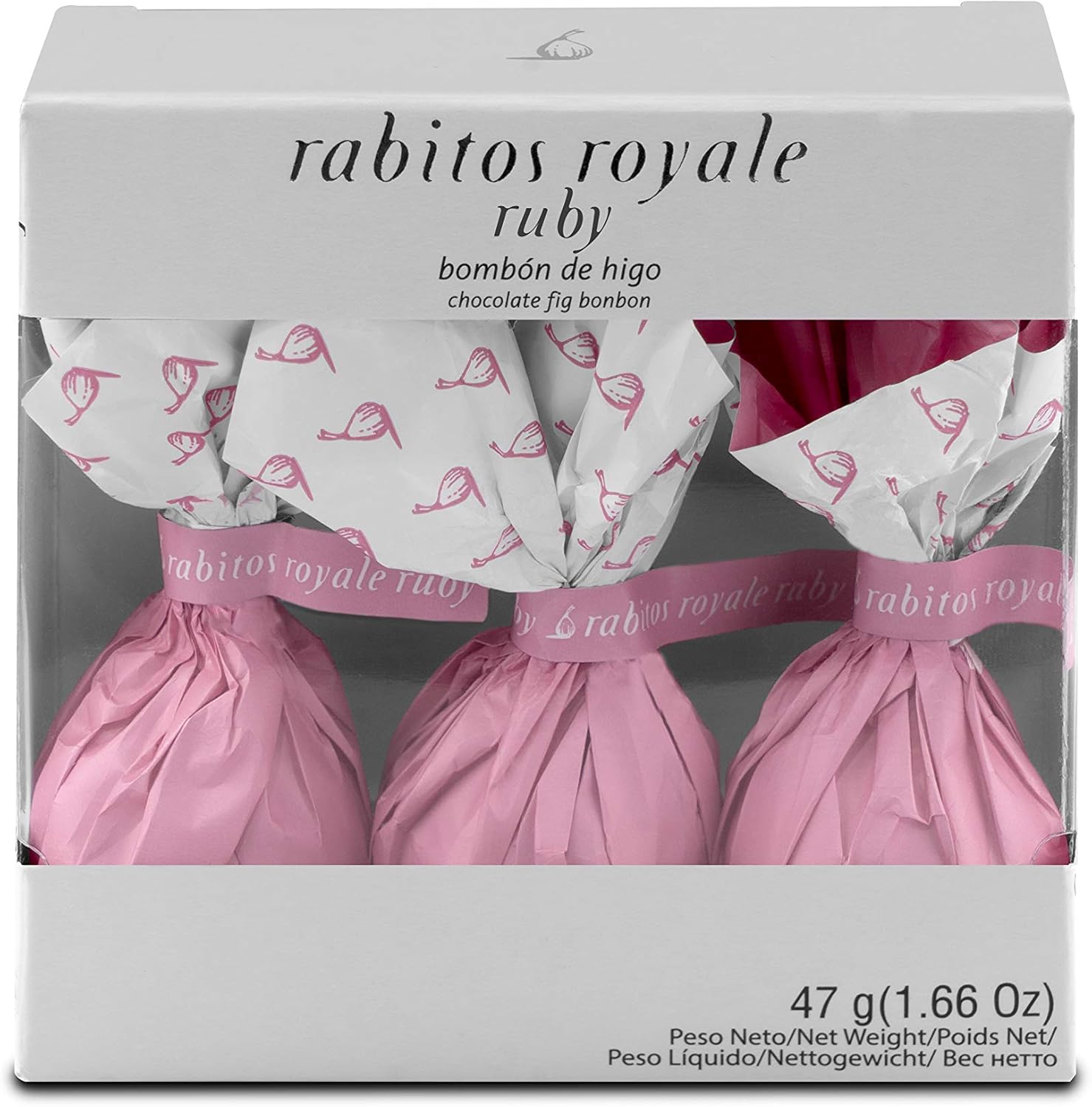 Rabitos Royale Ruby - 3 Bombones (47 g)