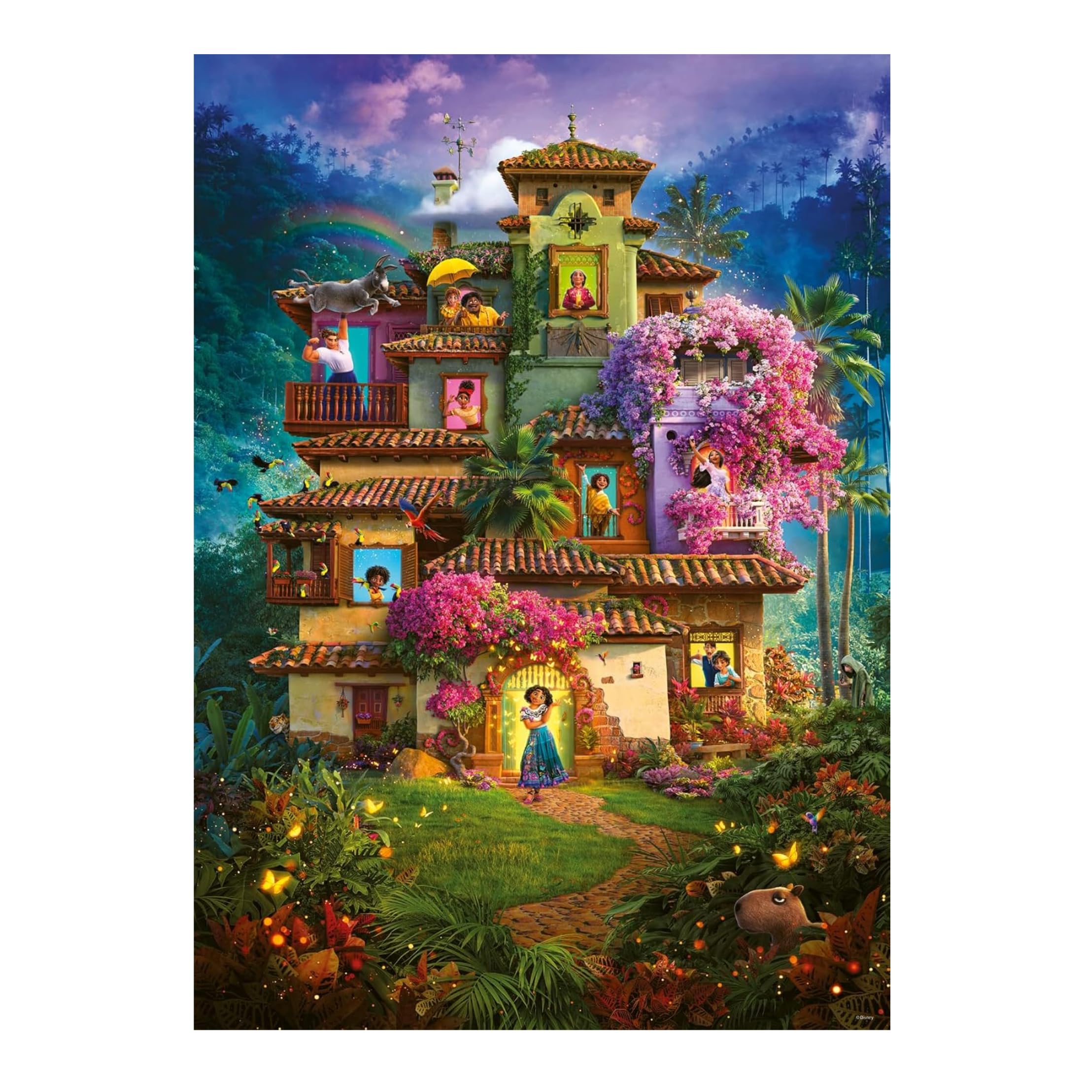 Ravensburger - Puzzle 1000 Piezas Disney: Encanto | Puzzle Adultos 70x50cm | Puzles 1000 Adultos | Rompecabezas Niños +14 Años | Puzzles 1000 Piezas De Encanto