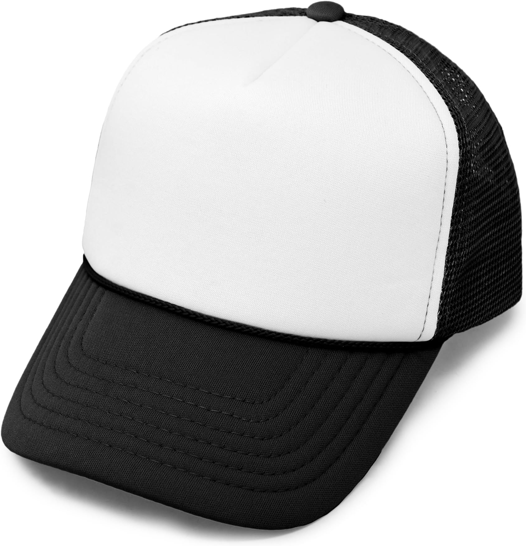 Youth Mesh Trucker Cap - Adjustable Hat (S, M Sizes)
