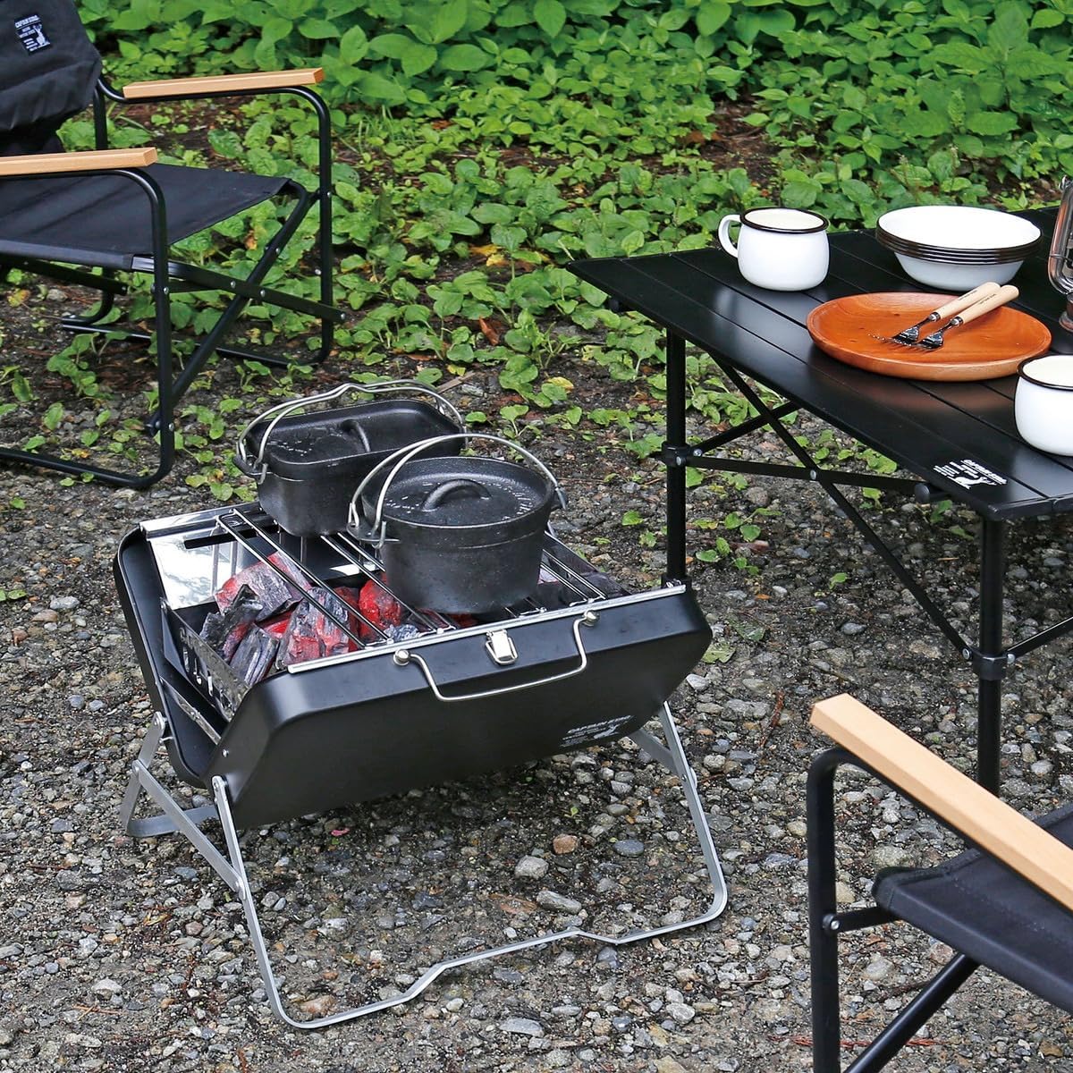 ソーラーパワーキャンプグリル、ポータブルソーラークッカー、2.6L