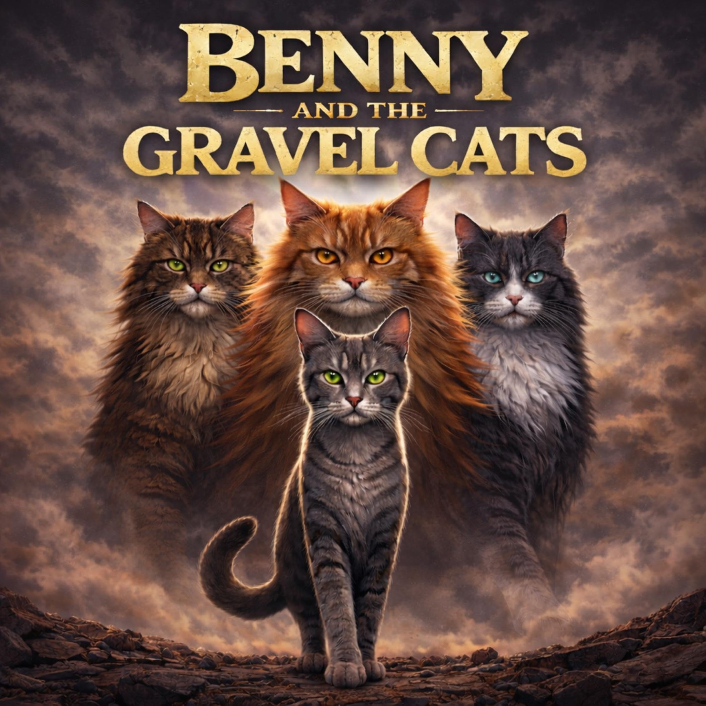 Cover art for Benny and the Gravel Cats