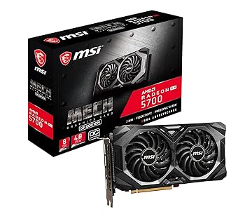 Amazon.com: MSI Gaming Radeon RX 5700 Boost Clock: 1750 MHz