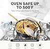 Granitestone 15 Pc Ceramic Pots and Pans Set Non Stick, Kitchen Cookware Sets, Pot and Pan Set, Ceramic Cookware Set, Non Stick Pots and Pan Set with Induction Cookware, Dishwasher Safe, Black