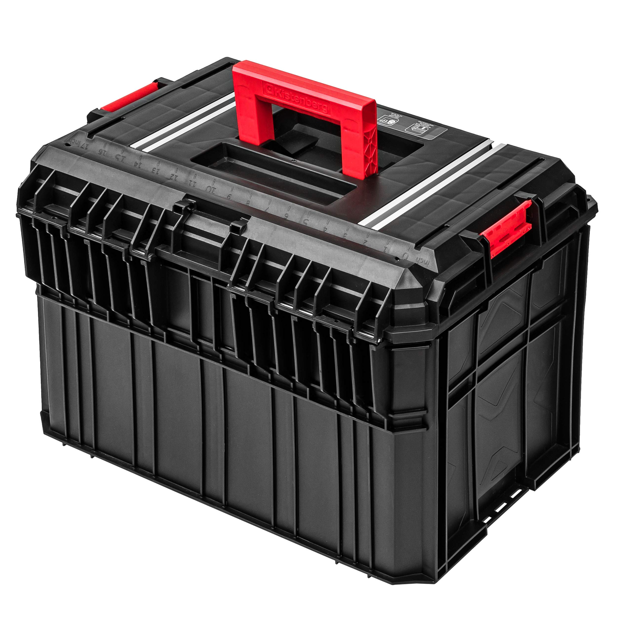 Caisse à outils en plastique noire XXL