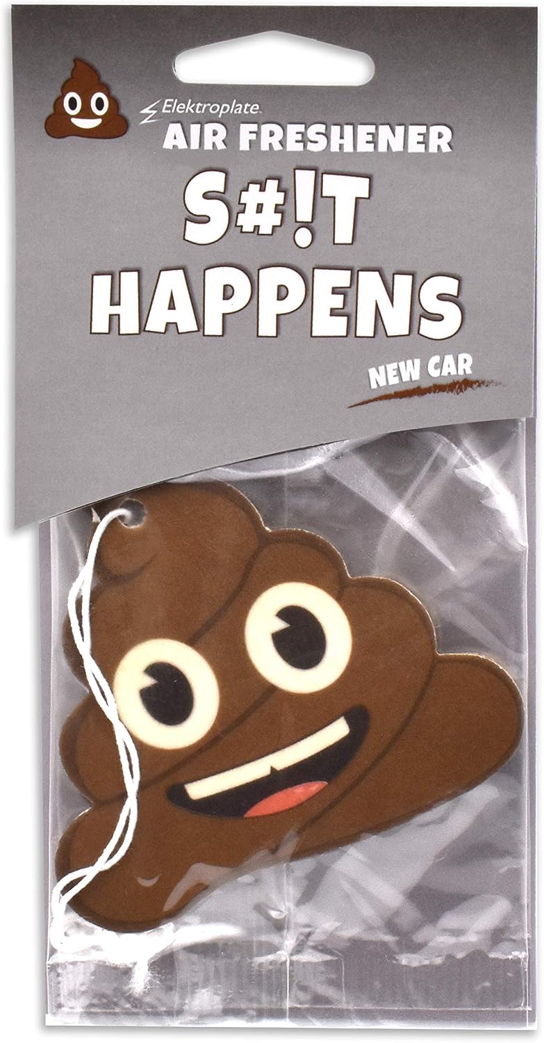 Amazon Elektroplate Poop Smiley Face Automotive Air Fresheners For amazon-elektroplate-poop-smiley-face-automotive-air-fresheners-for