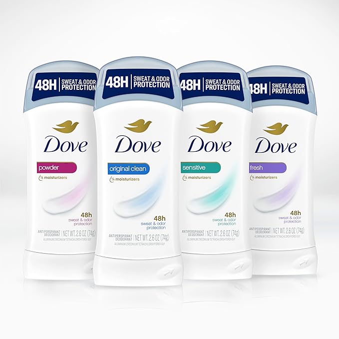Dove Antitranspirante Invisible Solid Powder 2.6 oz Pack de 6 miniatura 5
