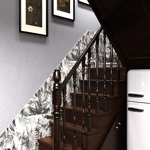 Miniatura 6 de Papel de contacto en relieve de 15.7 x 393 pulgadas, papel tapiz plateado para despegar y pegar, papel de pared autoadhesivo Revomable, impermeable,
