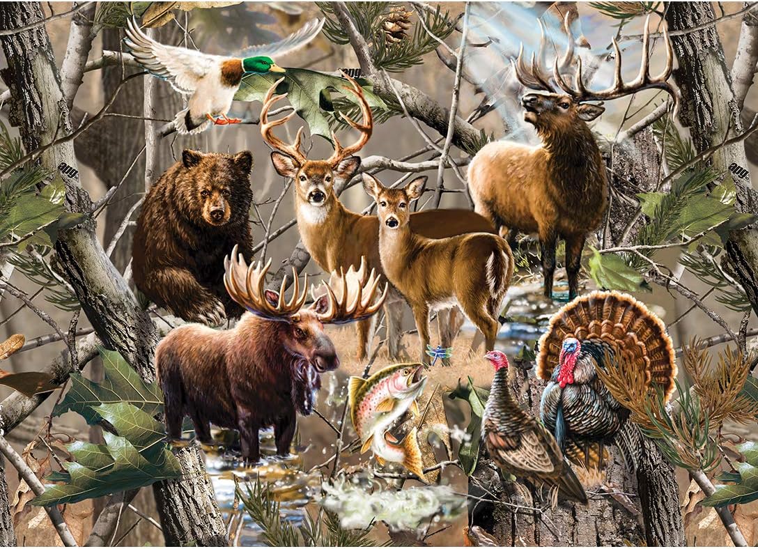 MasterPieces Realtree 1000 Puzzles Collection - Open Season 1000 Piece Jigsaw Puzzle