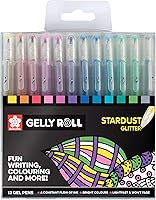 Vista 1 de Juego de 12 bolígrafos de gel Gelly Roll Stardust, de Sakura