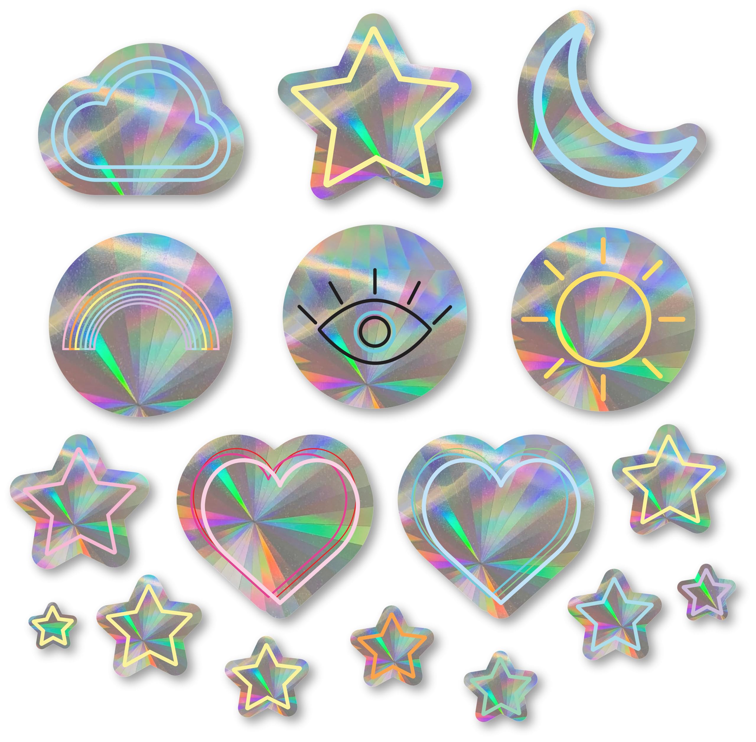 Amazon.com: Rainbow Symphony - Rainbow Sun Catcher Window Stickers