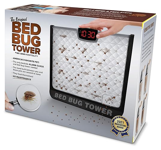 Laughing Smith Bed Bug Tower Funny Gift Boxes - Hilarious Joke Novelty Prank Box, Gag Gift Surprises & Funny Embarrassing Box Pranks